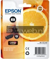 Epson 33XL (MHD 2016-2022) foto zwart
