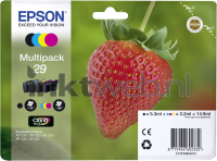Epson 29 multipack (Opruiming 4 x 1-pack los)