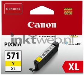 Canon CLI-571XL geel 0334C001