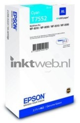 Epson T7552 cyaan Front box