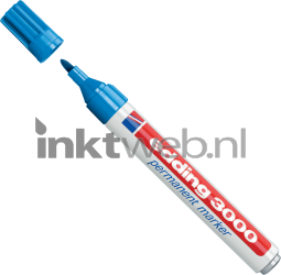 Edding 3000 Permanentmarker rond 1.5-3mm licht blauw Product only