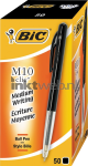 BIC Balpen Clic M10 50-pack zwart