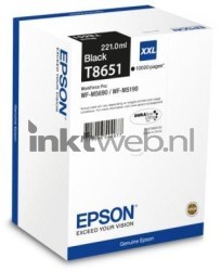 Epson T8651 zwart Front box