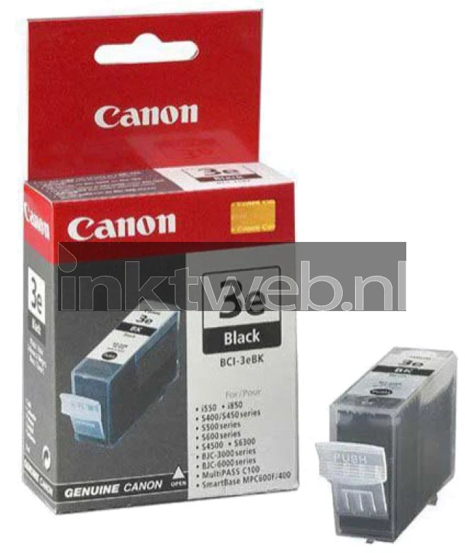 Canon BCI-3eBk Blister Security Tinte Schwarz 330 Seiten BJC-3000/6xxx