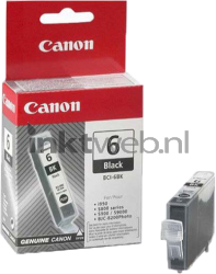 Canon BCI-6BK zwart Combined box and product