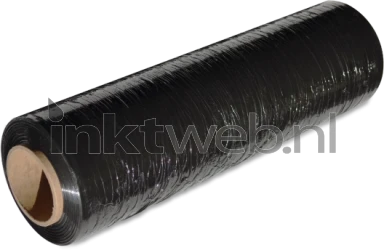 Huismerk Merkloos Handwikkelfolie 20my dik x 50cm x 300m zwart Product only