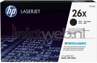 HP 26X (Opruiming Plakresten) zwart