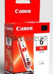 Canon BCI-6R rood Front box