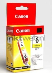 Canon BCI-6Y geel Front box