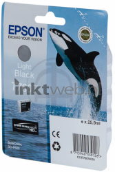 Epson T7607 licht zwart C13T76074010