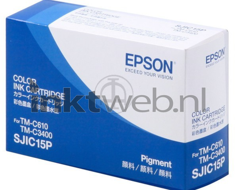 Epson SCIJ15P 3-pack cyaan