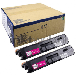 Brother TN-900M TWIN magenta Combined box and product