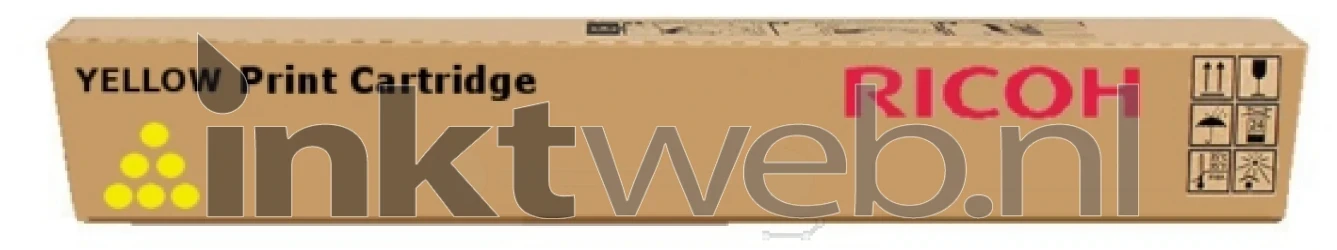 Ricoh MP C2503H geel Front box