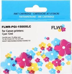 FLWR Canon PGI-1500XL cyaan Front box