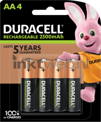 Duracell AA Rechargeable, 2500 mAh Front box