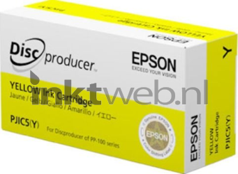 Epson PJIC5 geel Front box