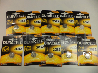 Duracell 2032 10-pack Product only