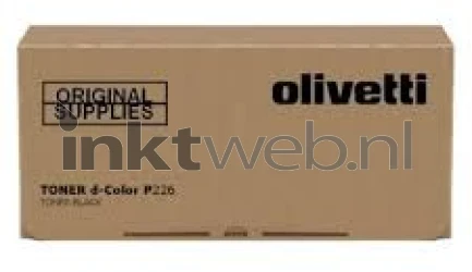 Olivetti B0771 zwart Front box