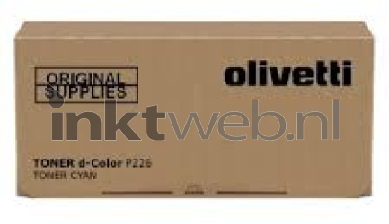 Olivetti B0774 cyaan Front box