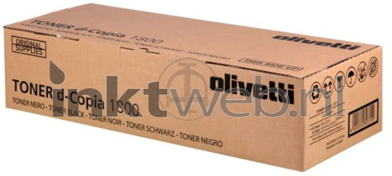 Olivetti B0839 zwart Front box