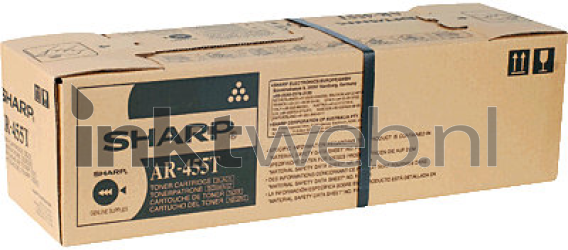 Sharp AR455LT zwart Front box