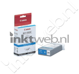 Canon BCI-1302C cyaan Combined box and product