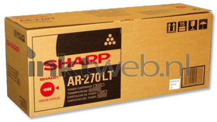 Sharp AR270LT zwart Front box