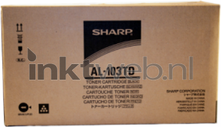 Sharp AL103T zwart Front box
