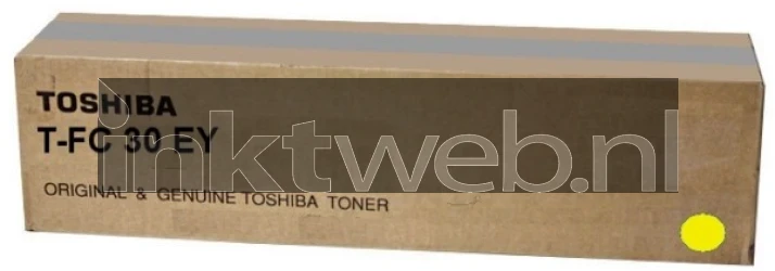 Toshiba T-FC30EY geel Front box