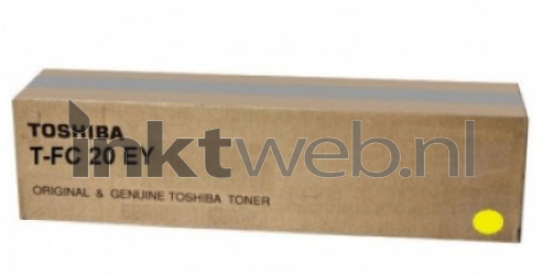 Toshiba TFC20EY geel Front box