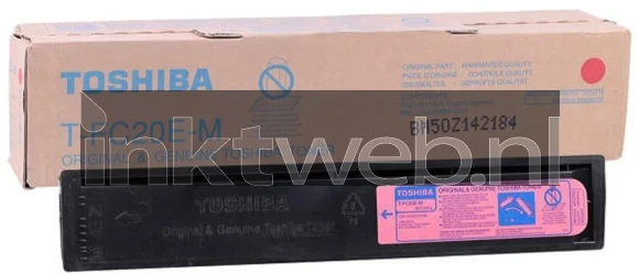Toshiba TFC20EM magenta Combined box and product