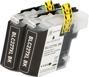 FLWR Brother LC-227BK 2-pack zwart Product only