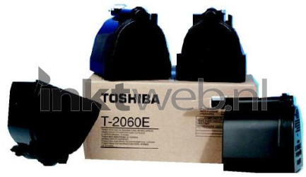 Toshiba T2060E zwart Combined box and product