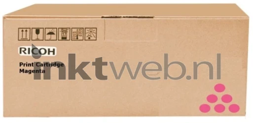 Ricoh 407533 magenta Front box