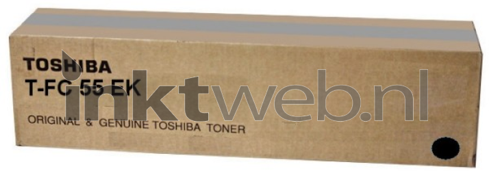 Toshiba TFC55EK zwart Front box