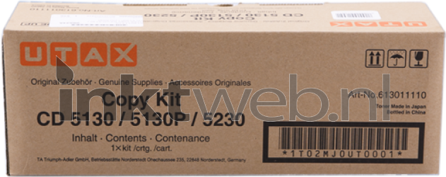 Utax CD5130 zwart Front box