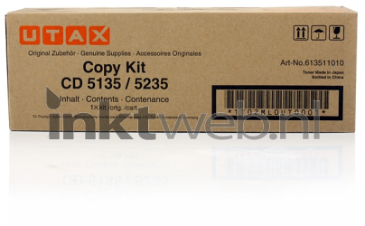 Utax CD5135 zwart Front box