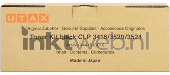 Utax CLP3416 zwart Front box
