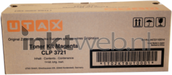 Utax CLP3721 magenta Front box
