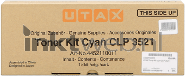 Utax CLP3521 cyaan Front box