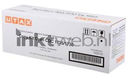 Utax CDC1725 cyaan Front box