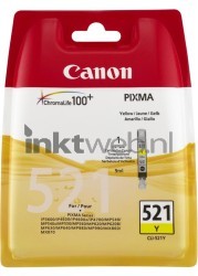 Canon CLI-521Y geel Front box