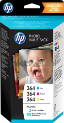 HP 364 Multipack fotovoordeel kleur Front box
