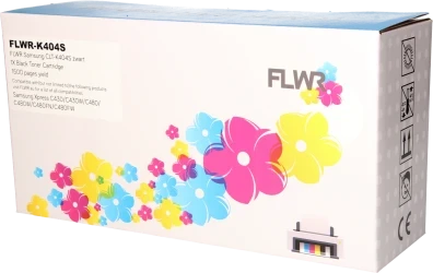 FLWR Samsung CLT-K404S zwart Front box