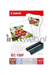 Canon KC-18IF cartridge en stickers kleur Front box