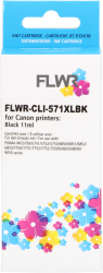 FLWR Canon CLI-571XL zwart