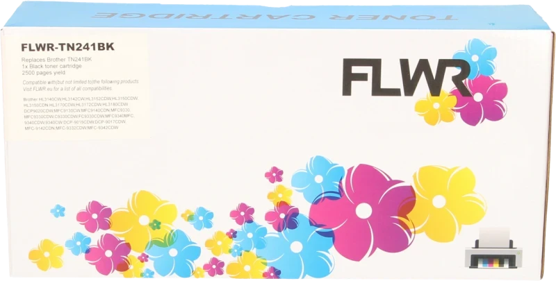 FLWR Brother TN-242 zwart (Huismerk (compatible))