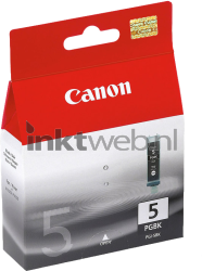 Canon PGI-5BK zwart Front box