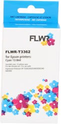 FLWR Epson 33XL (T3362) cyaan FLWR-T3362