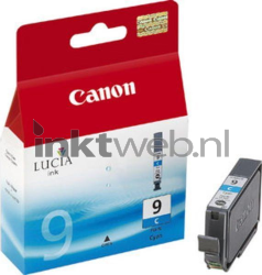 Canon PGI-9C cyaan Combined box and product
